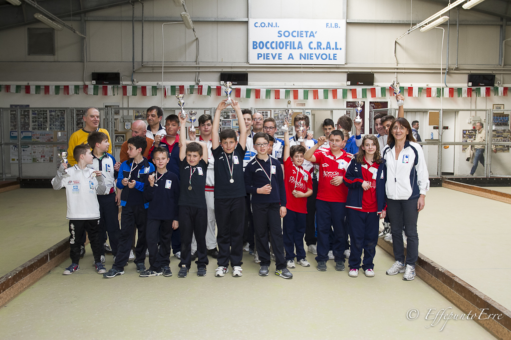 Coppa Toscana juniores di bocce. Foto di Effepuntoerre