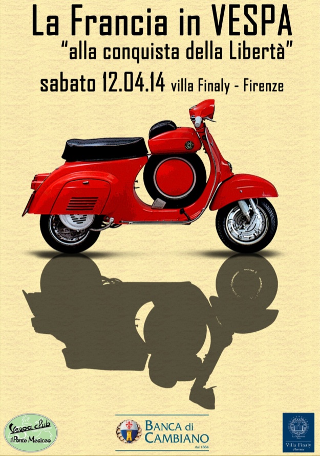 La Francia in Vespa