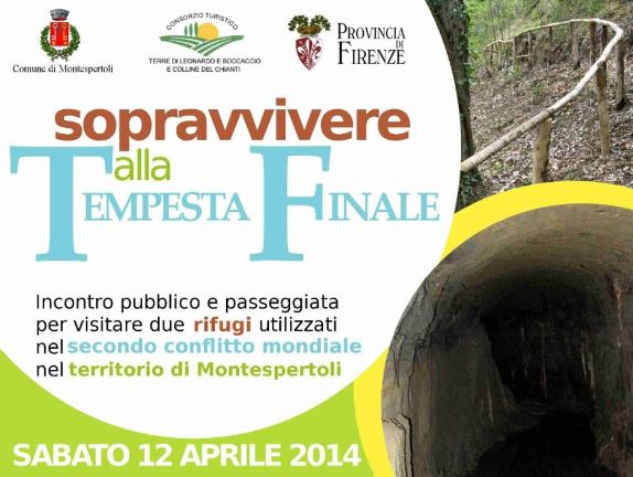 Locandina dell'incontro 'SOPRAVVIVERE ALLA TEMPESTA FINALE'