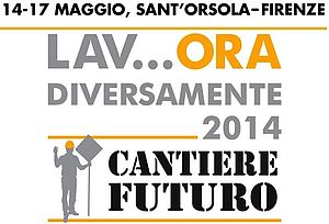 Banner 'LAV..ORA DIVERSAMENTE' a Sant'Orsola