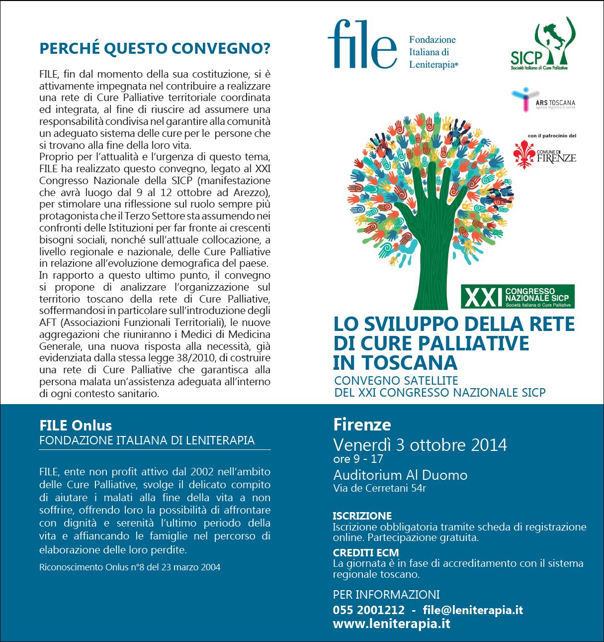 Lo sviluppo della rete di cure palliative in Toscana
