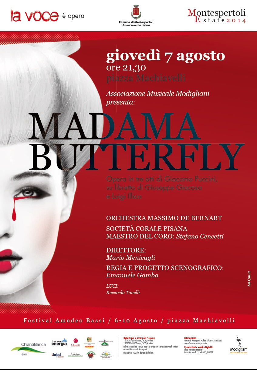 Locandina Montespertoli - Madama Butterfly