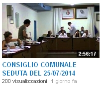 Il Consiglio comunale di Certaldo su You Tube