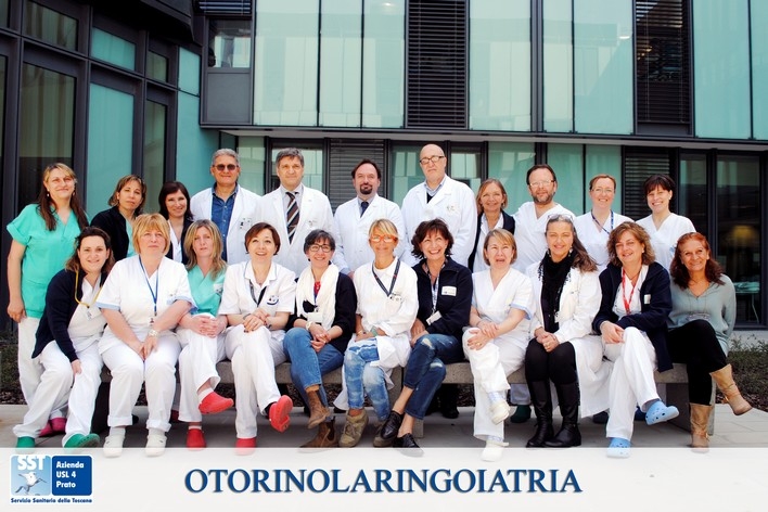 Staff di Otorinolaringoiatria del S.Stefano di Prato