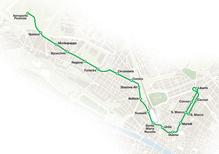 Tramvia Linea 2 - Comune di Firenze