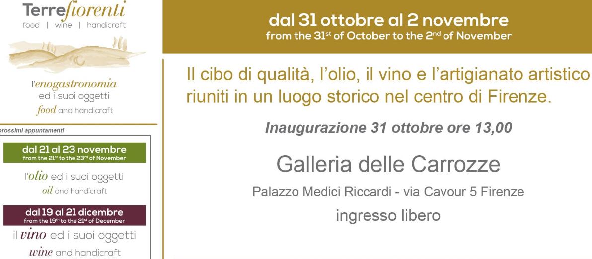 Invito alla manifestazione Terre Fiorenti
