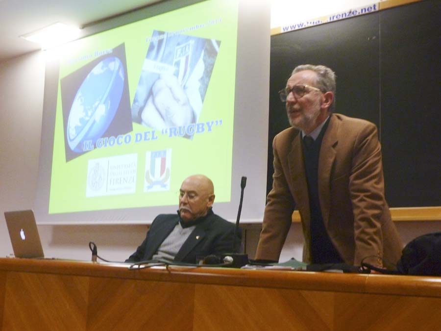Il Prof. Massimo Morisi (a dx) e il Prof. Massimo Borra (a sx)