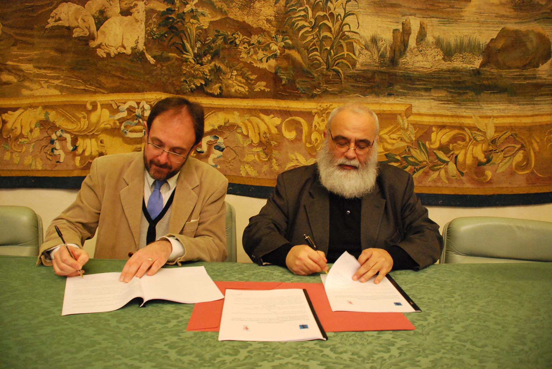 Firma di Tiziano Lepri e Giacomo Trentanovi