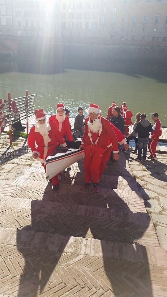 Babbo Natale sull'Arno
