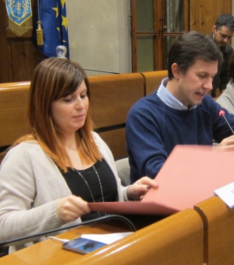 Citta metropolitana di Firenze, il vicepresidente Brenda Barnini e il sindaco Dario Nardella