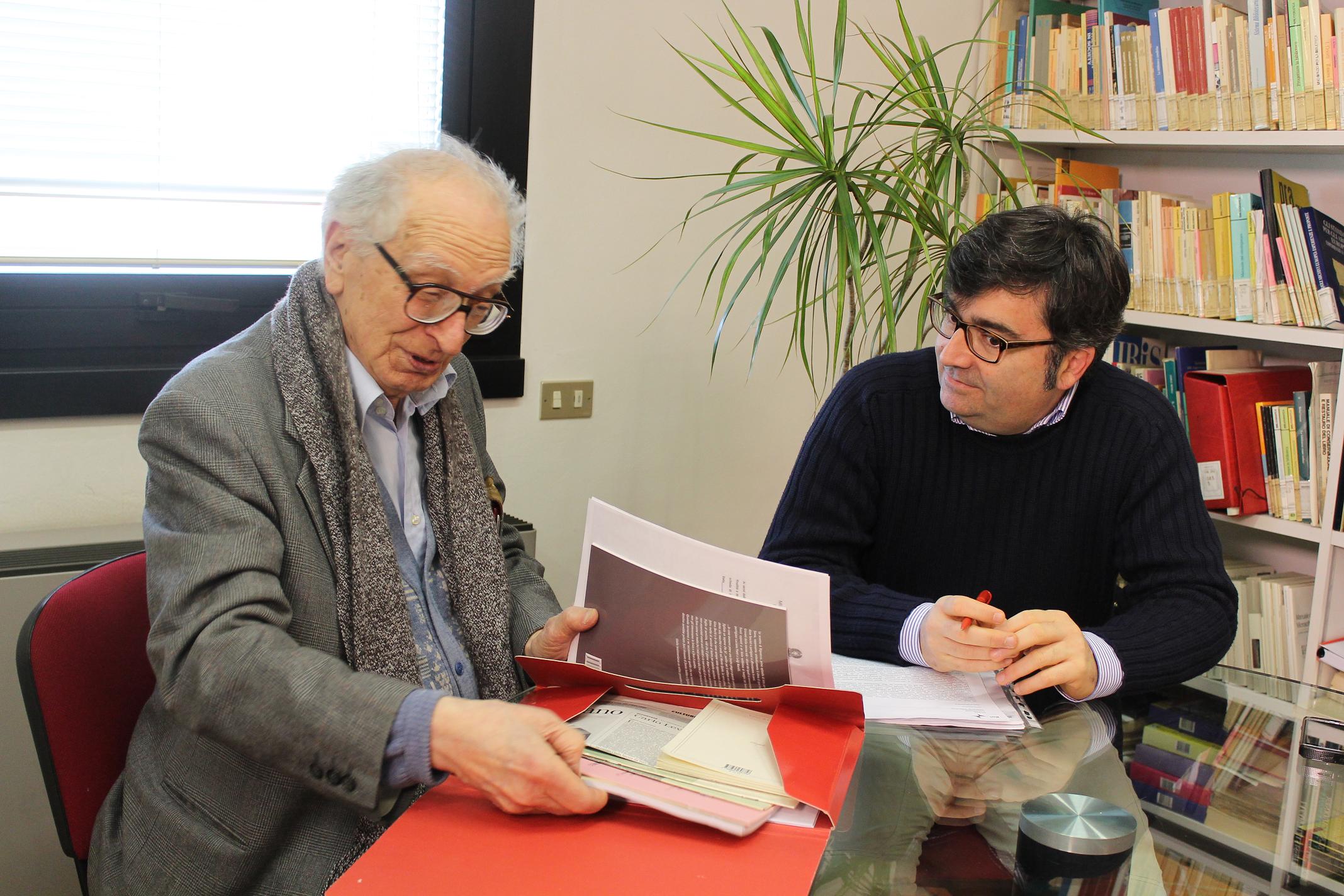 Marcello Masini intervistato da Giovanni Paolo Fontana per RaiStoria