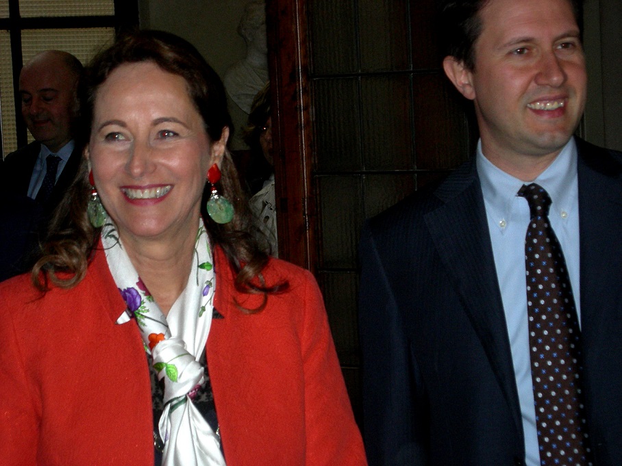 Segolene Royal e il Sindaco Metropolitano di Firenze