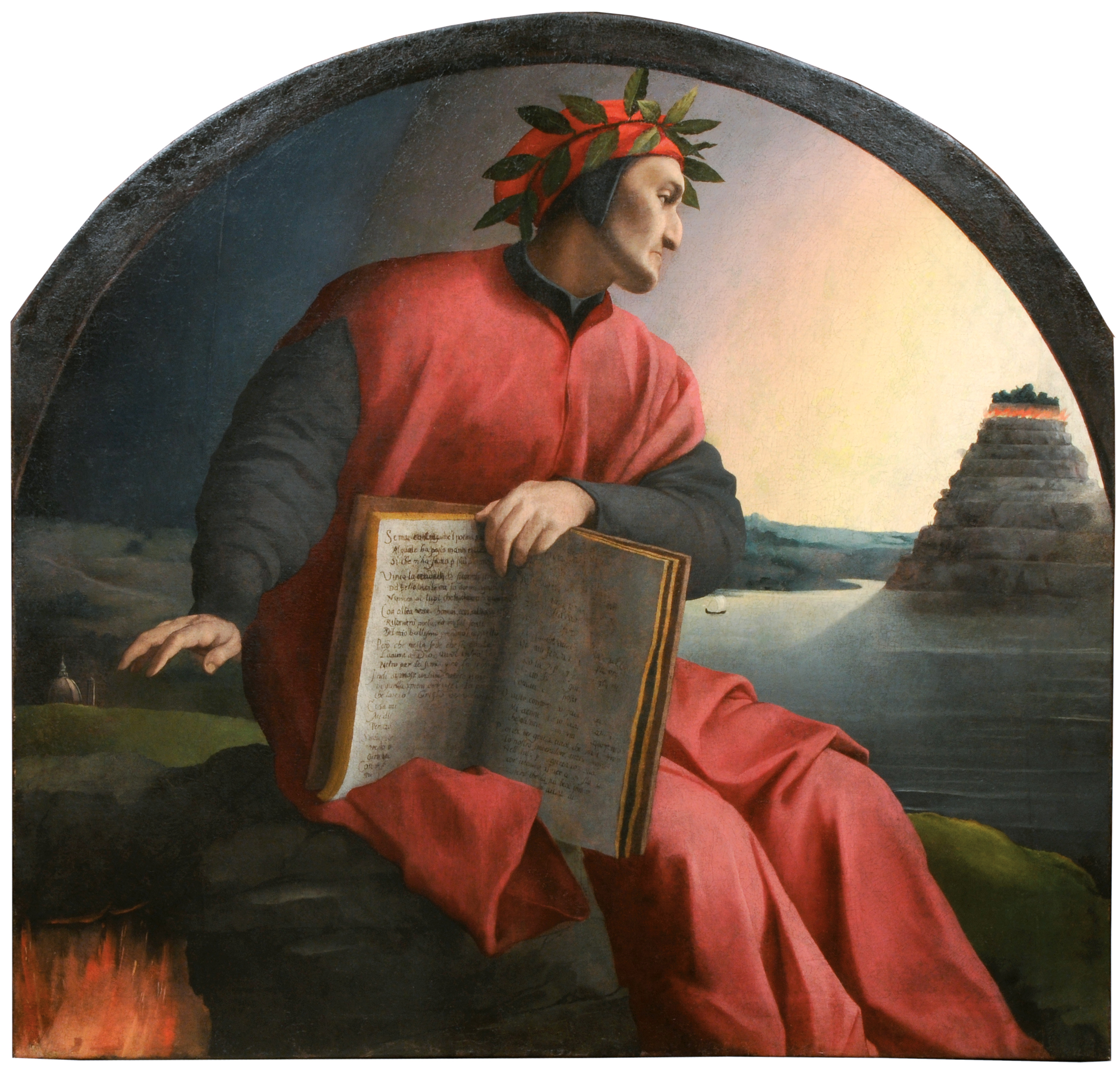 MET Ritratto allegorico di Dante Alighieri. Il dipinto di