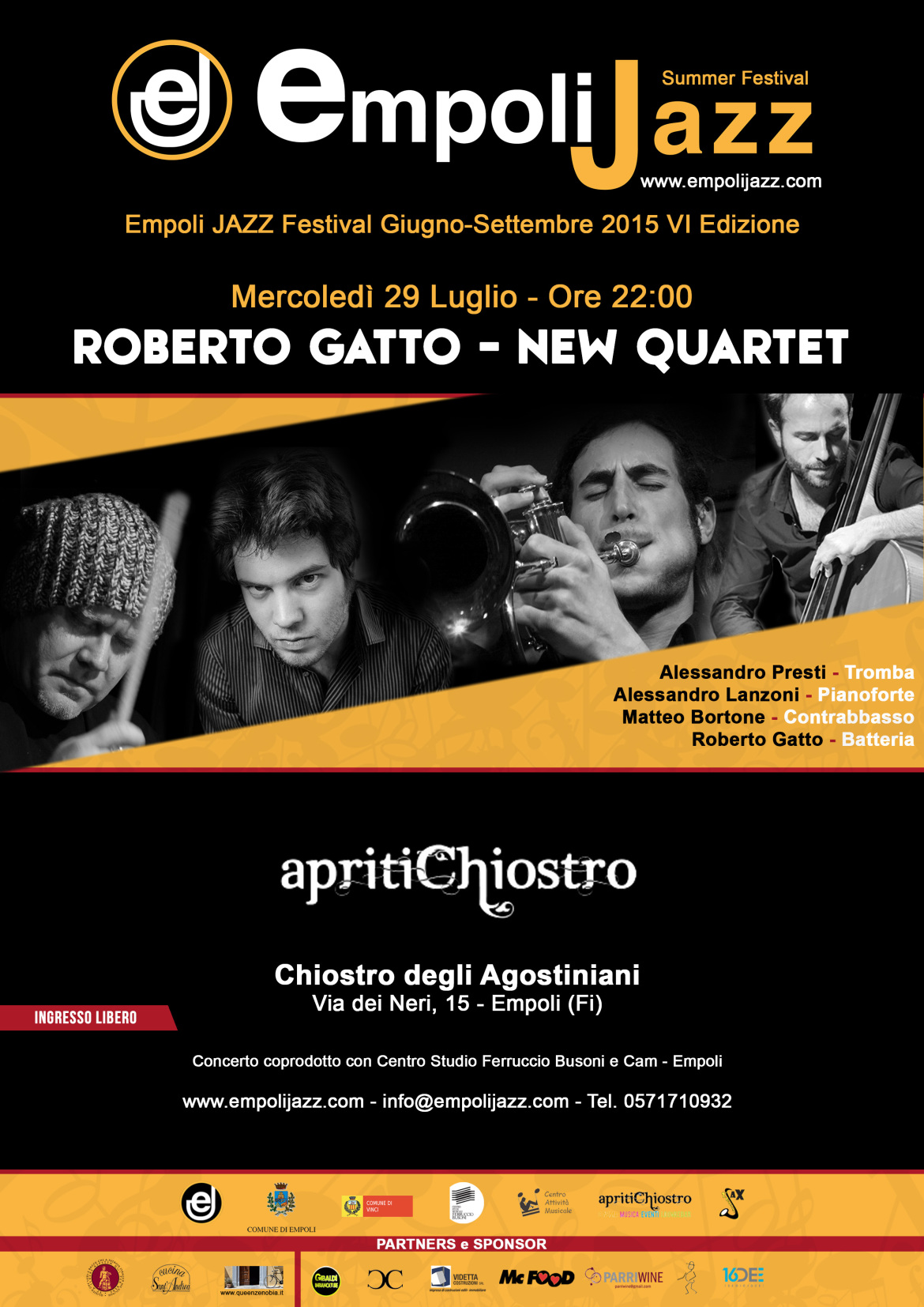 Empoli Jazz 2015 Roberto Gatto