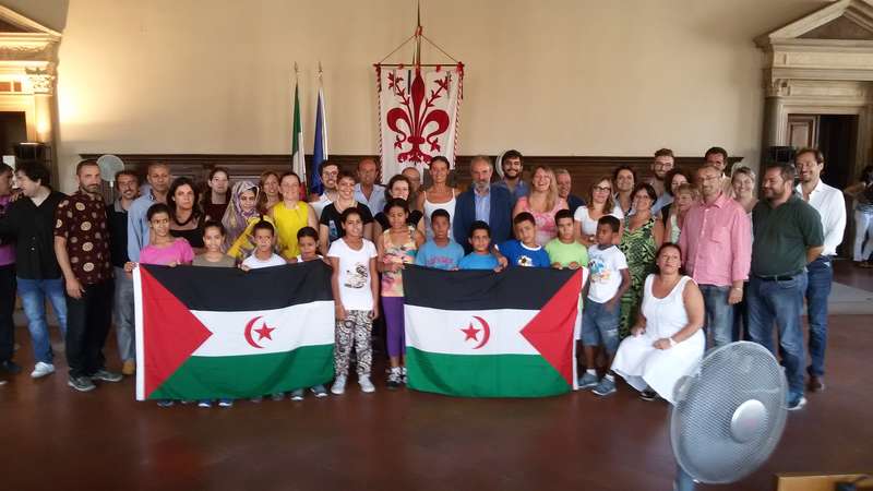 I piccoli ambasciatori di pace della Repubblica Araba Democratica del Saharawi in Consiglio comunale