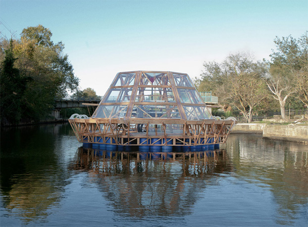 Jellyfish Barge, una serra modulare galleggiante