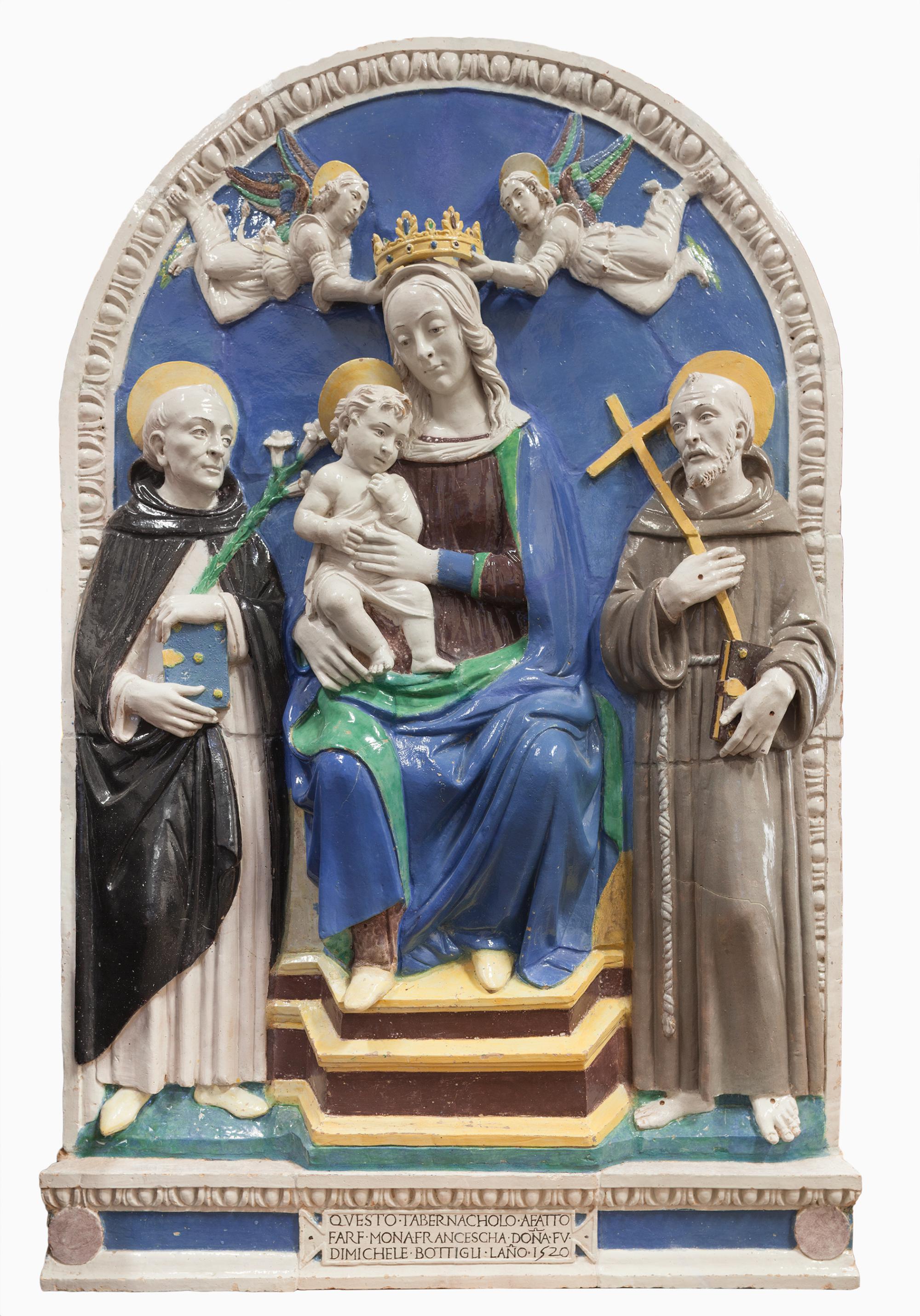 Incoronazione della Vergine tra San Domenico e San Francesco