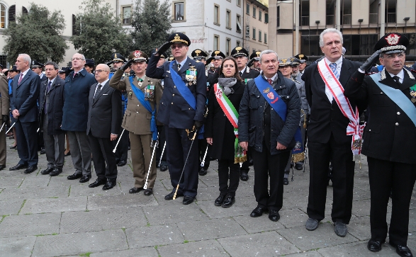 Cerimonia del 4 novembre a Firenze