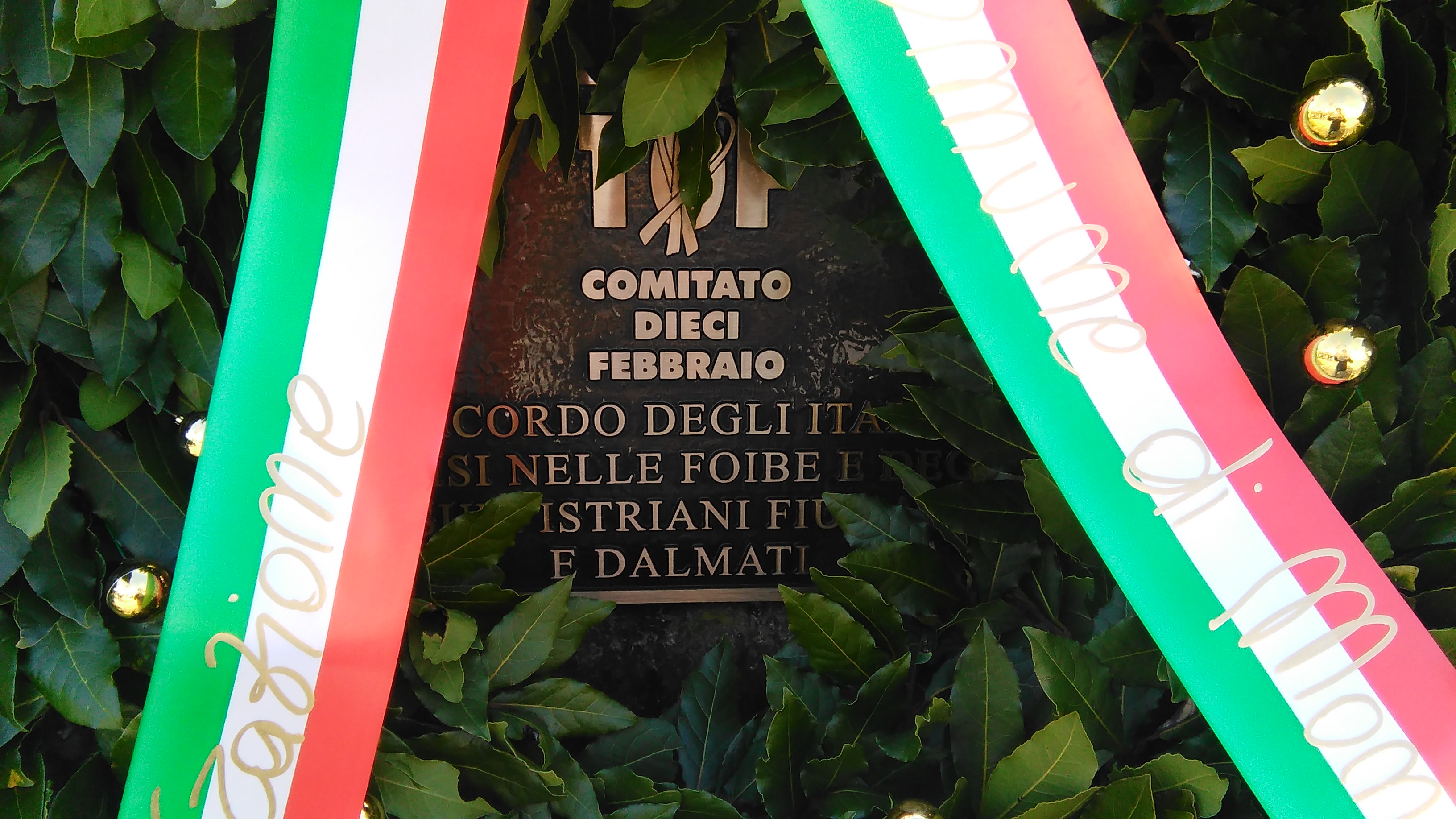 10 febbraio, il ricordo delle vittime delle foibe a Montecatini