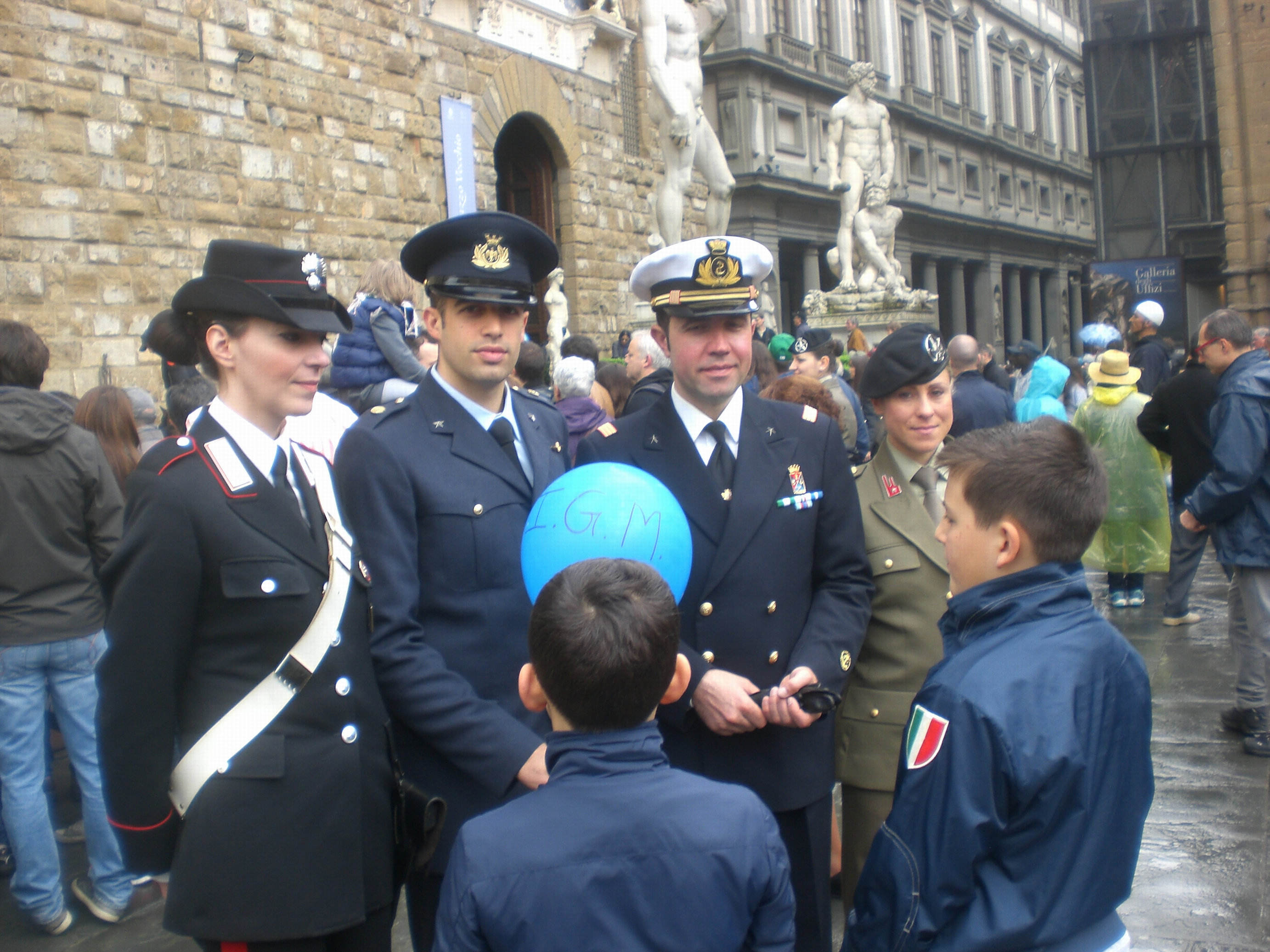 Le Forze Armate al Festival dei bambini
