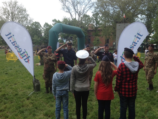 Forze armate al Festival dei Bambini