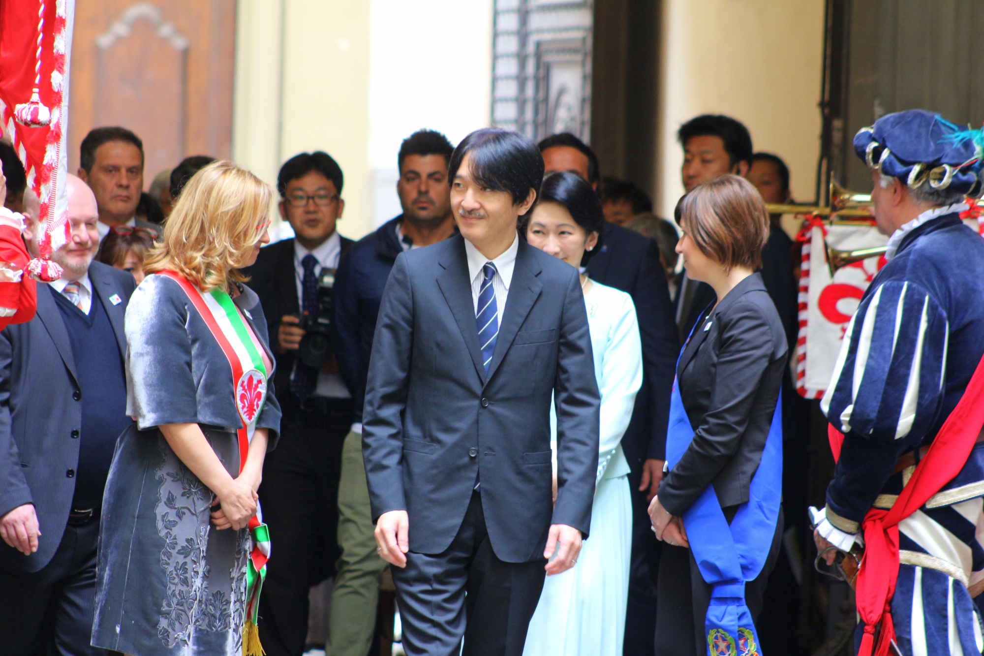 Principe Giapponese a Palazzo Medici Riccardi foto antonello serino Met