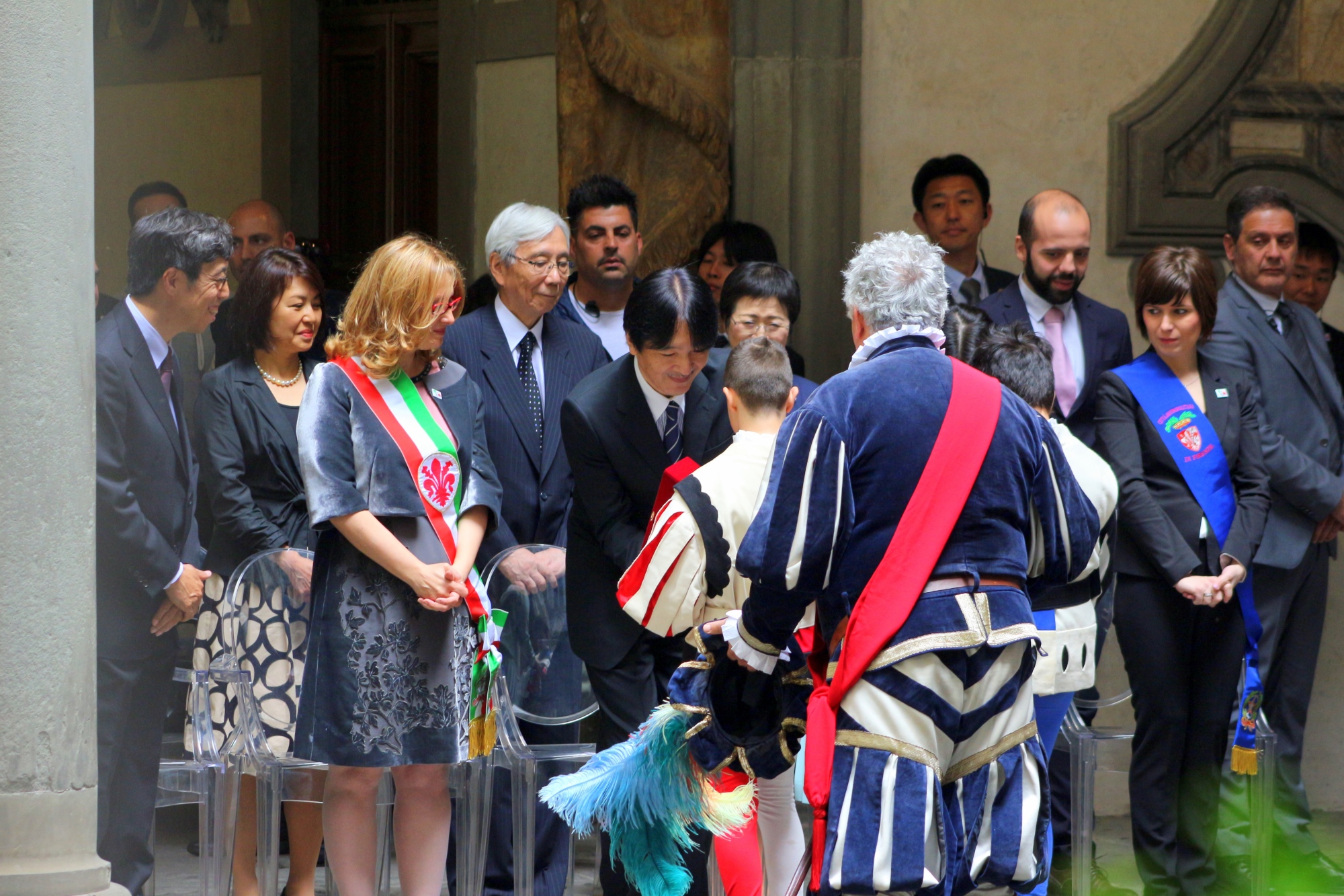 Principe Giapponese a Palazzo Medici Riccardi foto antonello serino Met