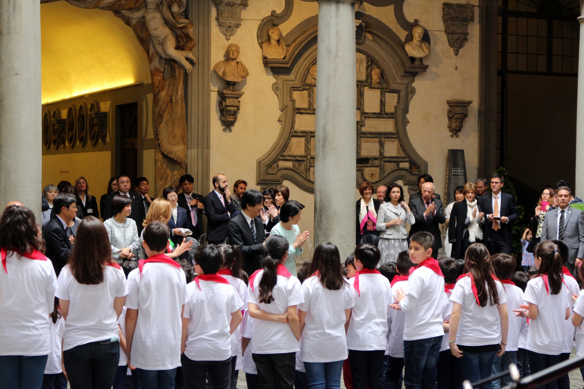 Principe Giapponese a Palazzo Medici Riccardi foto antonello serino Met