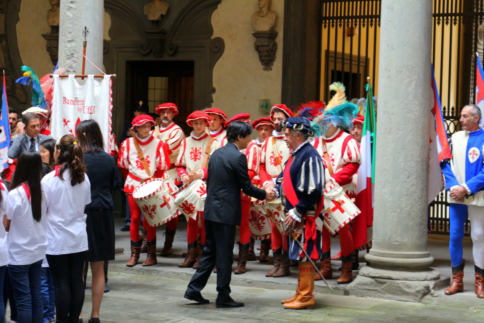 Principe Giapponese a Palazzo Medici Riccardi foto antonello serino Met