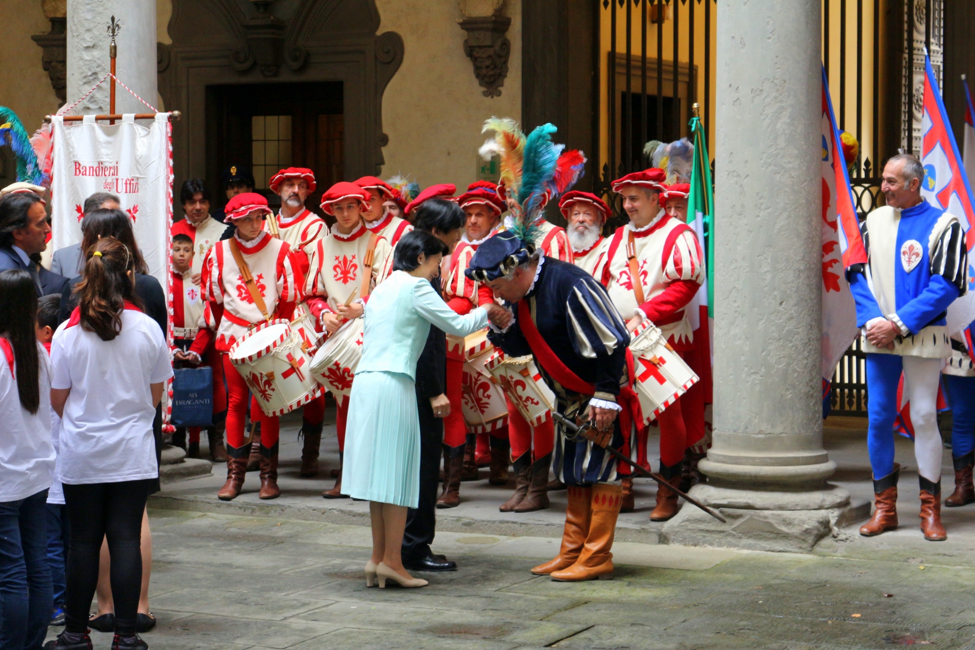 Principe Giapponese a Palazzo Medici Riccardi foto antonello serino Met