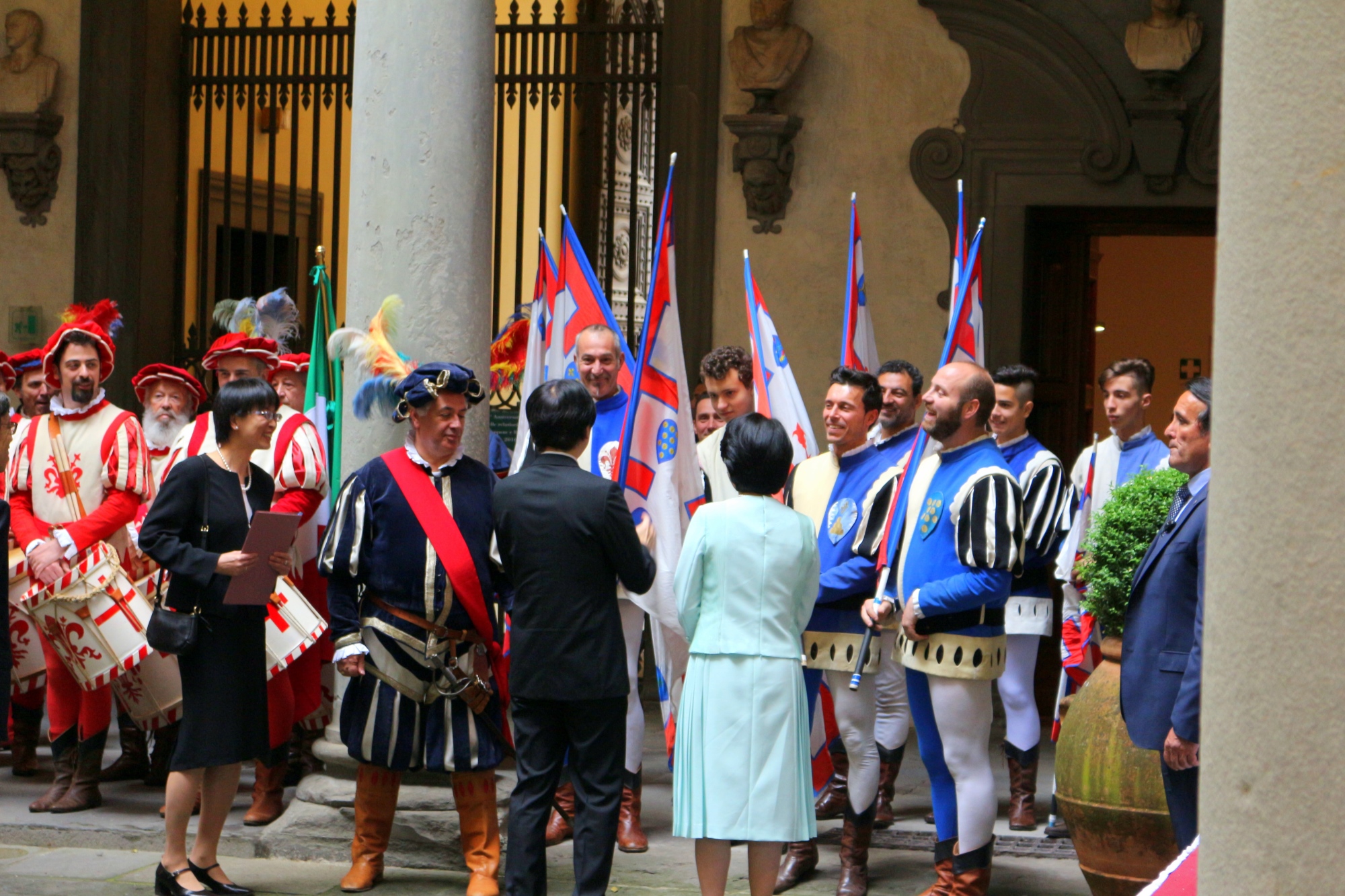 Principe Giapponese a Palazzo Medici Riccardi foto antonello serino Met