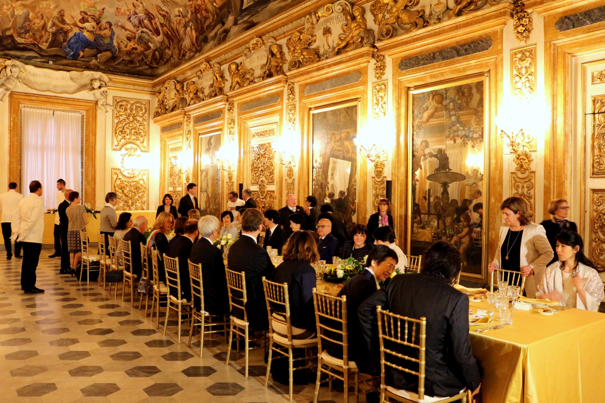 Principe Giapponese a Palazzo Medici Riccardi foto antonello serino Met