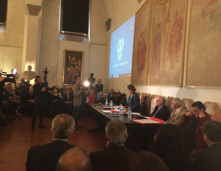 Cerimonia di apertura dell’Anno Accademico alla Accademia delle Arti del Disegno