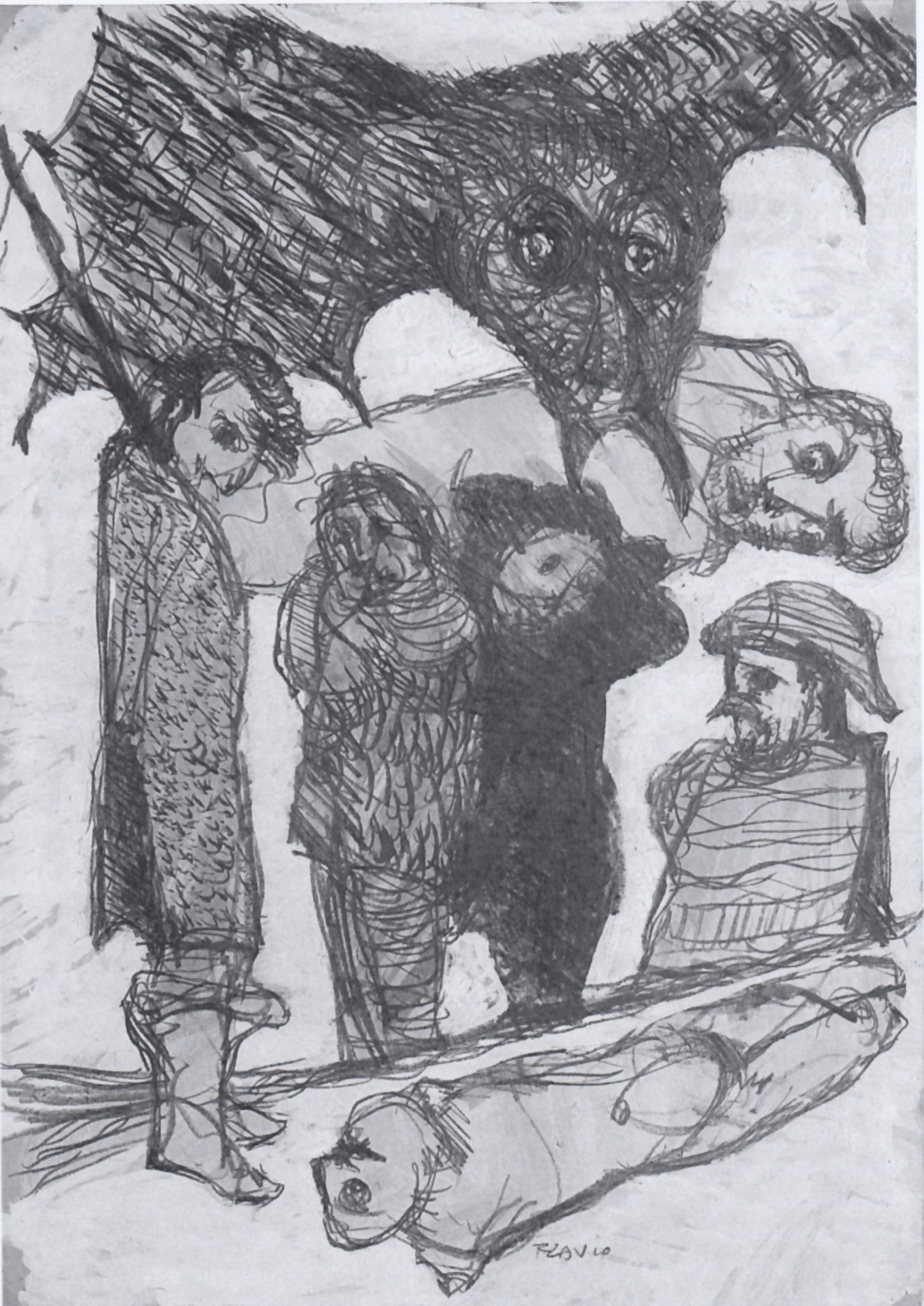Flavio Bartolozzi reintepreta Goya e i suoi 'Disastri della guerra'
