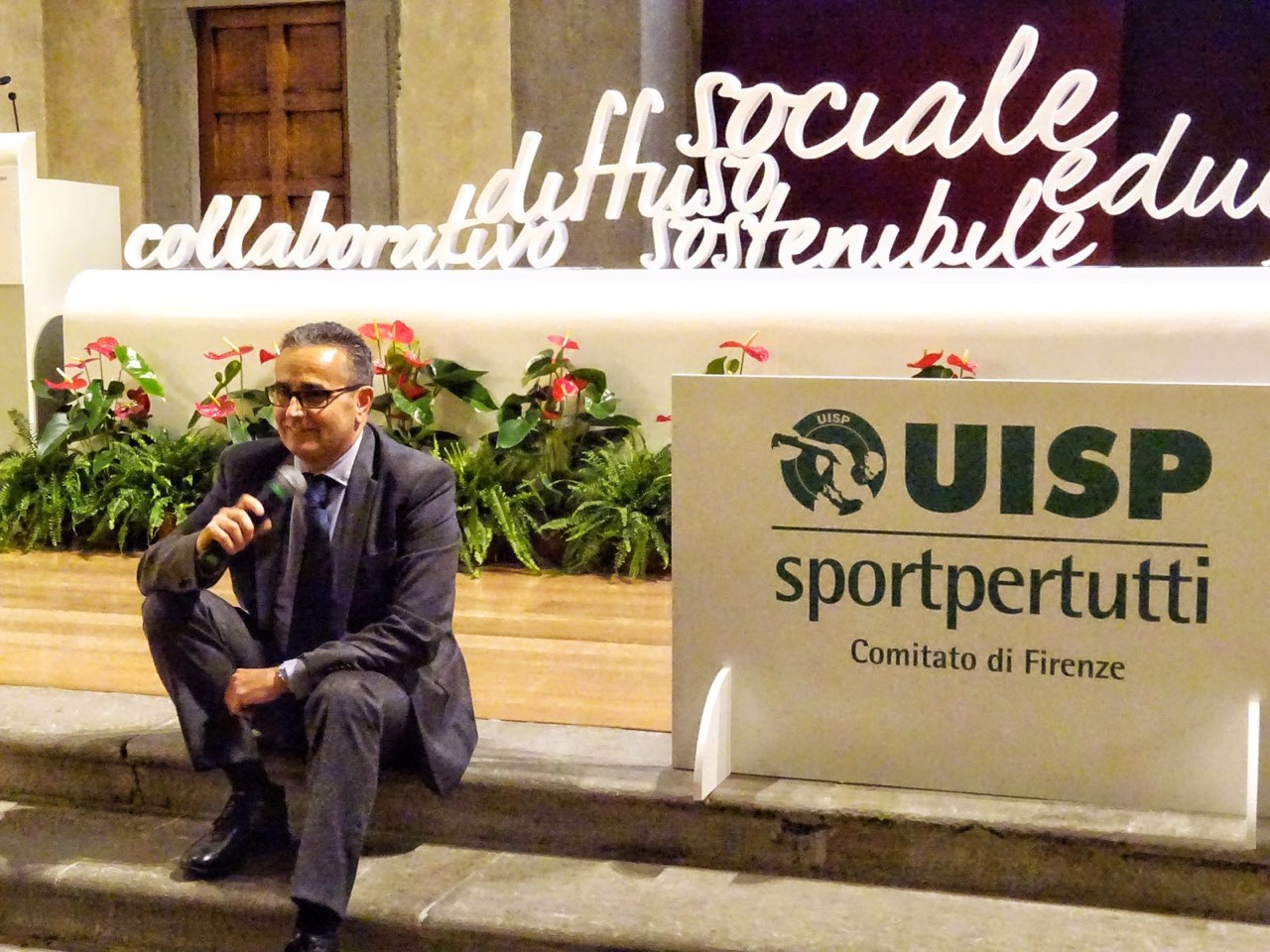 Marco Ceccantini nuovo presidente di Uisp Firenze (fonte foto comunicato stampa)