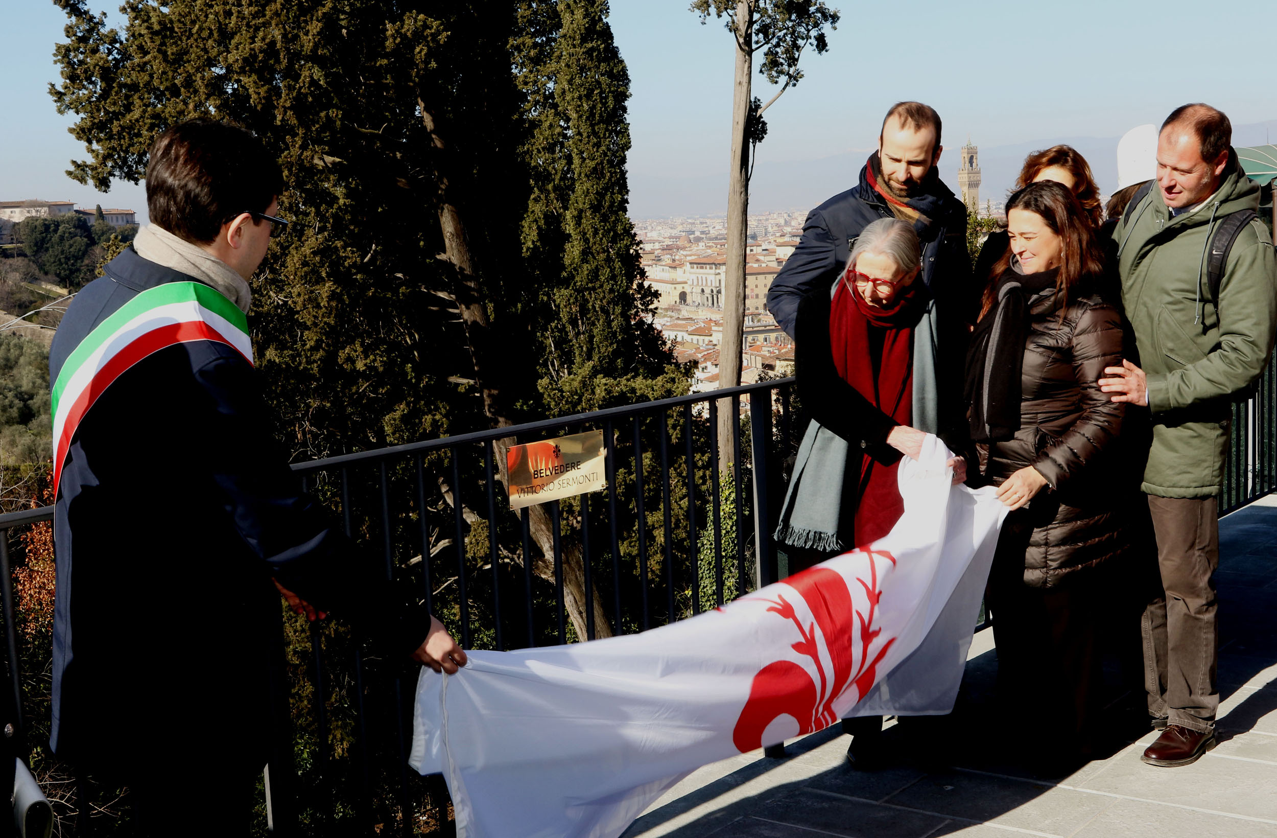 Inaugurazione Belvedere Vittorio Sermonti