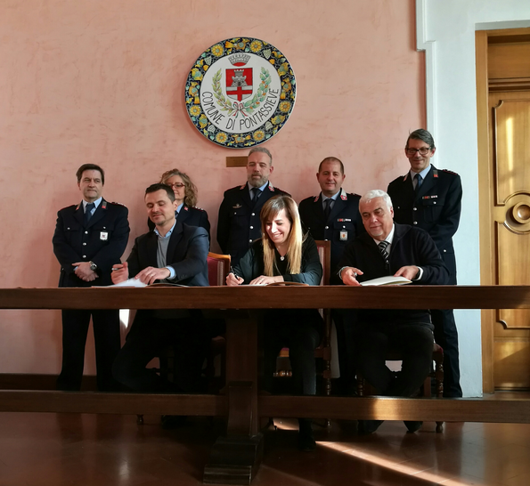 Firma per il coordinamento delle polizie municipali di Bagno a Ripoli, Pontassieve e Rignano