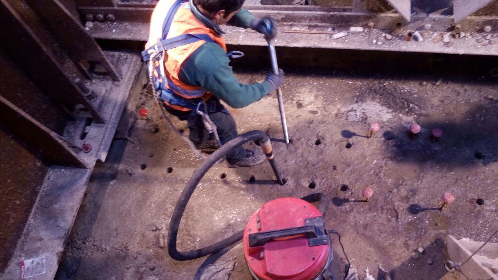 I lavori di consolidamento al Ponte di San Clemente