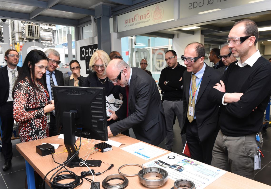Inaugurazione laboratorio italiano di sensoristica applicata alle turbomacchine