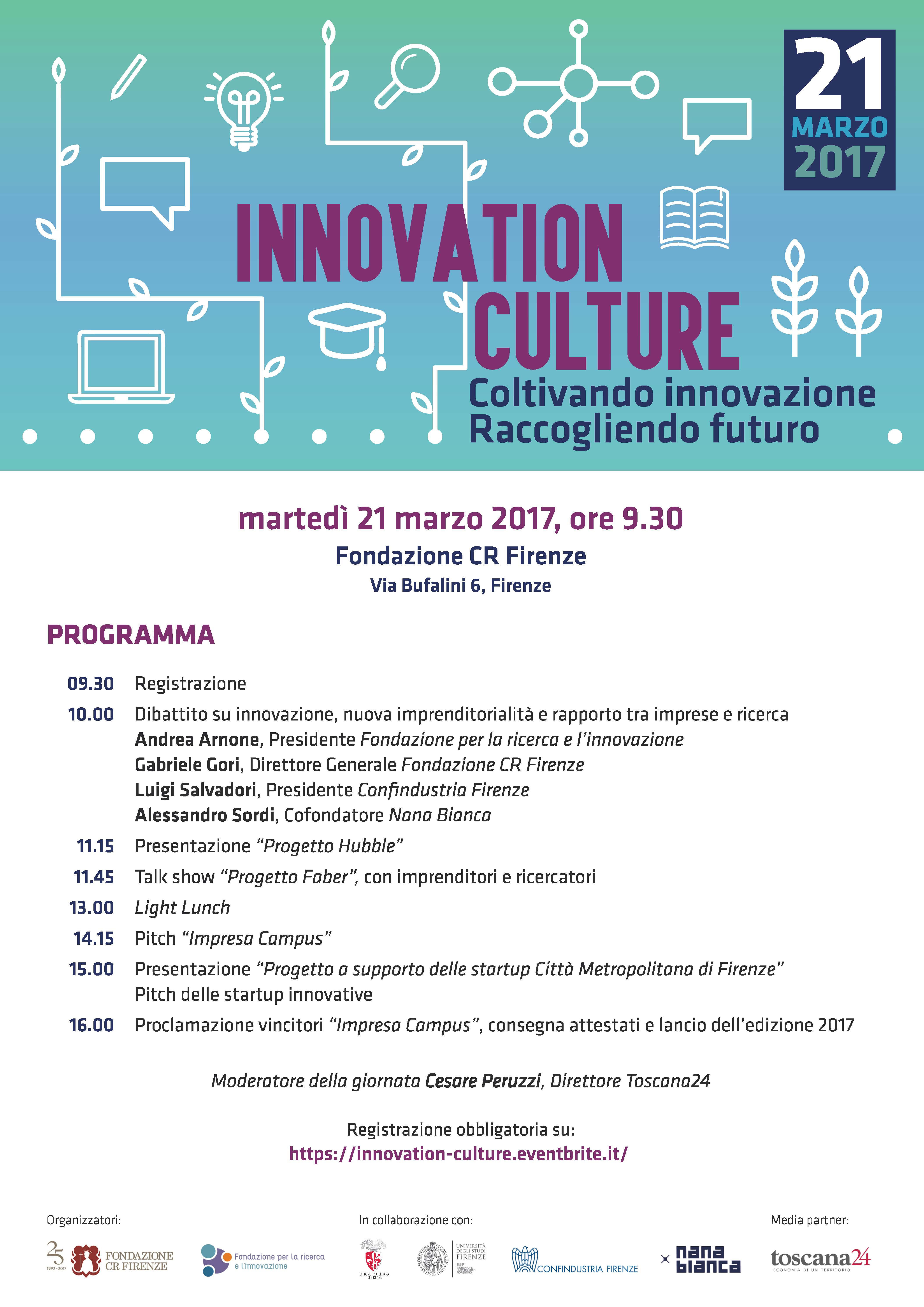 Locandina Innovation Culture