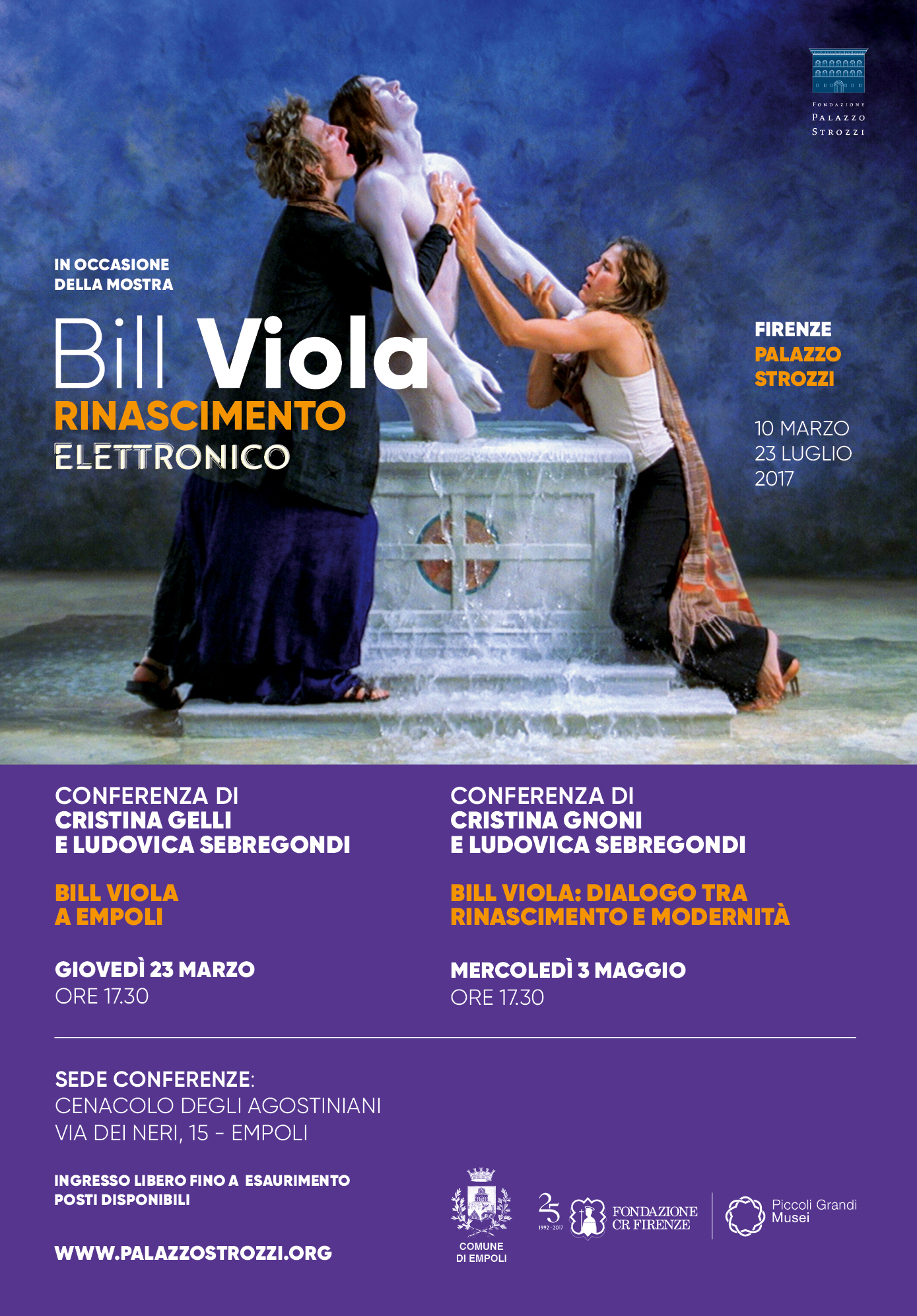 Bill Viola - Locandina evento 