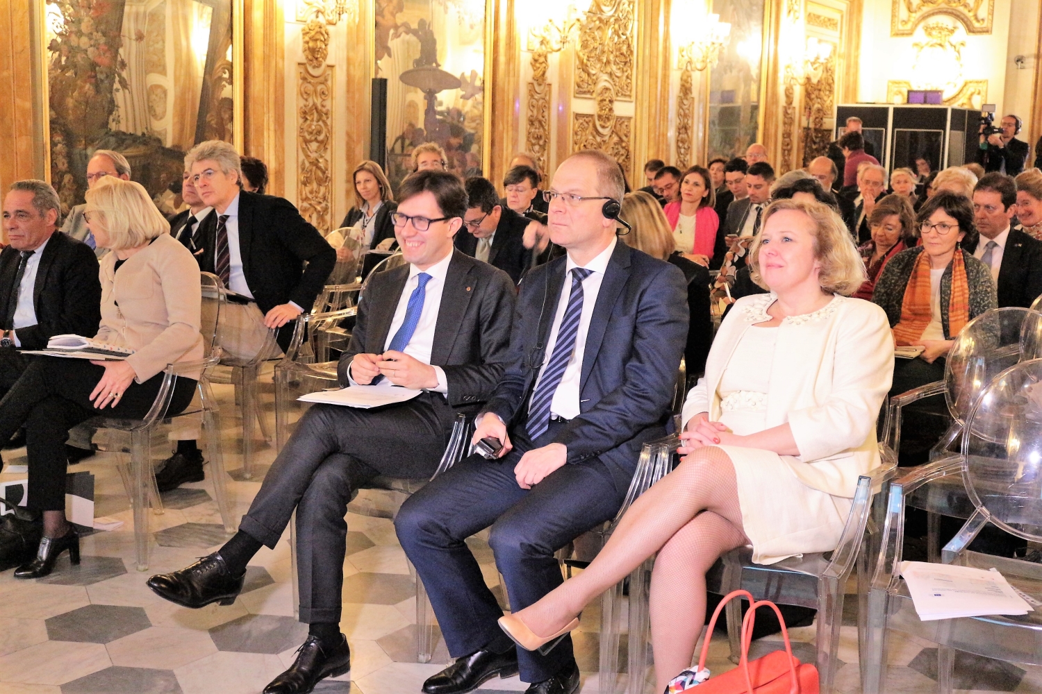 Dario Nardella, Tibor Novracics, Beatrice Covassi (Foto di Antonello Serino, Ufficio Stampa - Redazione di Met)