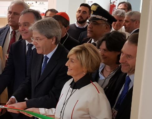 L'inaugurazione del Trauma Center dui Careggi in una immagine sul sito della Regione Toscana