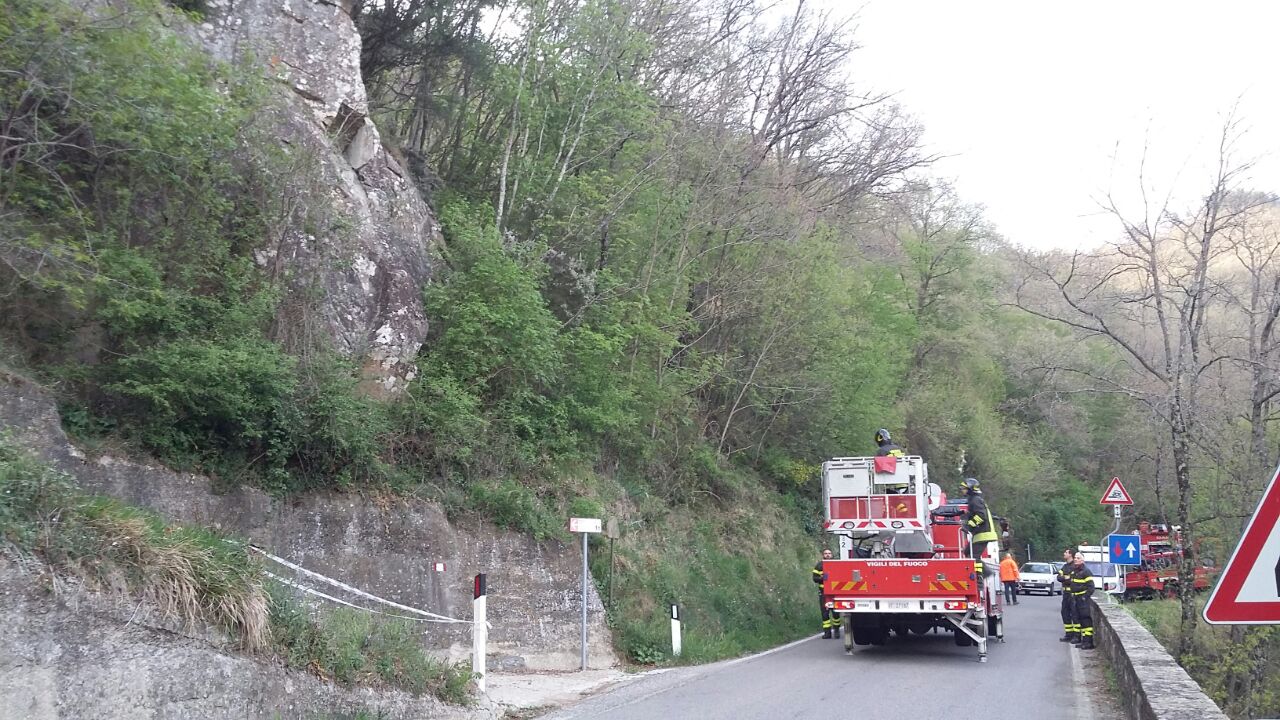 L'intervento di Vigili del Fuoco e Protezione civile della Città Metropolitana di Firenze