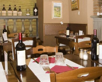 Tavoli di ristorante a Firenze