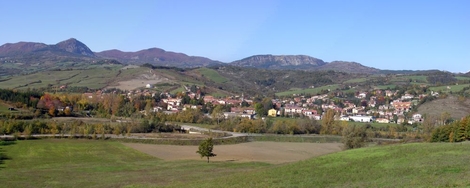 Una veduta panoramica di Firenzuola