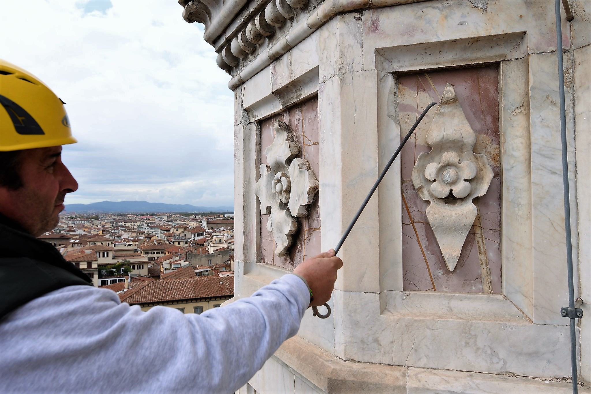 Al via il monitoraggio delle facciate esterne dei monumenti del Duomo di Firenze (fonte foto comunicato stampa)
