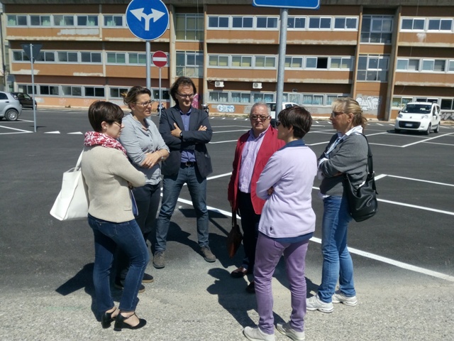 Il nuovo parcheggio al Polo scolastico di Empoli