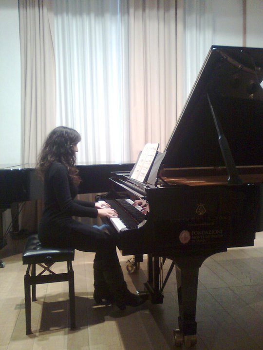 la pianista Nicoletta Cantini