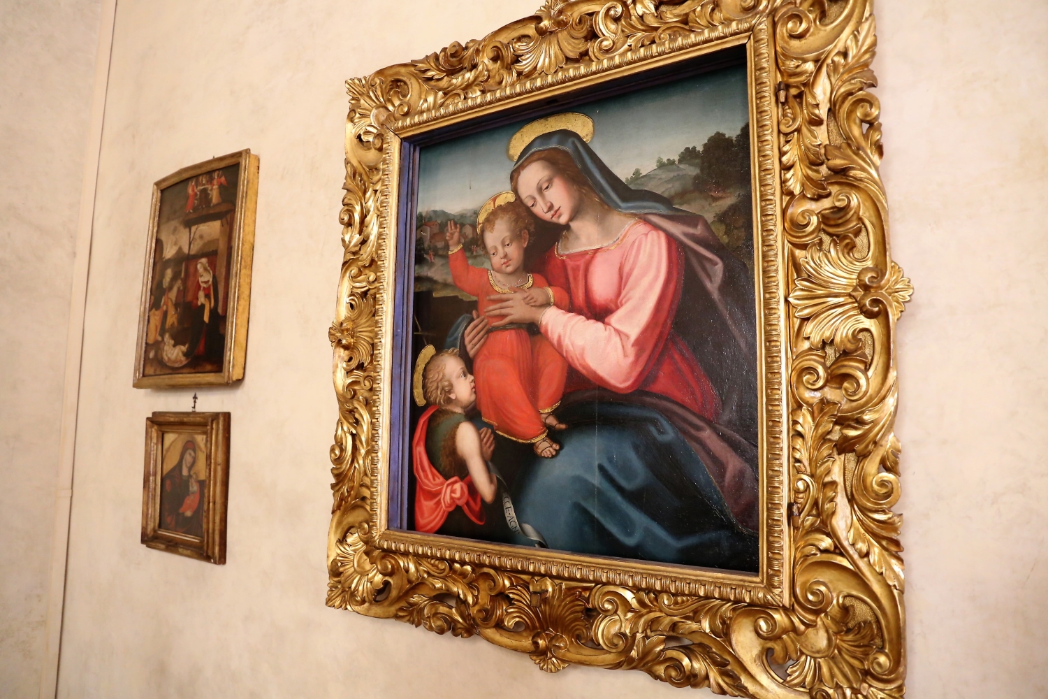 Nuove opere nella Sala del Caminetto in Palazzo Medici Riccardi (foto di Antonello Serino - Ufficio Stampa, Redazione di Met)